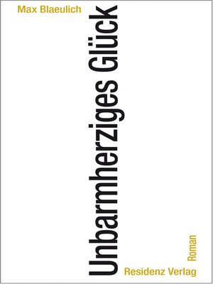 cover image of Unbarmherziges Glück